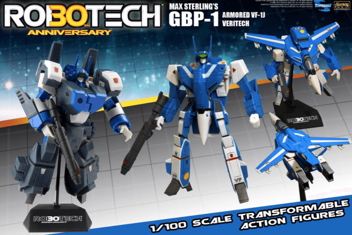 Robotech 30th Anniversary Max Sterling GBP-1J Heavy Armor Veritech