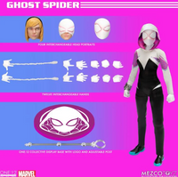 Ghost-Spider One:12 Collective Action Figure/ Mezco